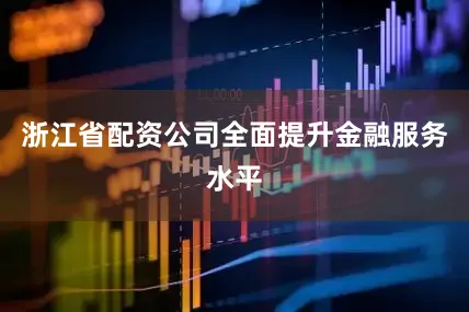 浙江省配资公司全面提升金融服务水平